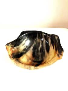 SMART QUALITY NATURAL BUFFALO HORN <b>BOWL</b> Available in All Sizes Indian Horn Crafts Decorative Horn <b>Bowl</b> for Home and Decor - Product Image 5