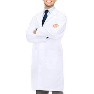Manteaux de laboratoire médical de nouveau style pour hommes bonne qualité 2025 manteau de laboratoire d'hôpital fou au Pakistan - Product Image 3