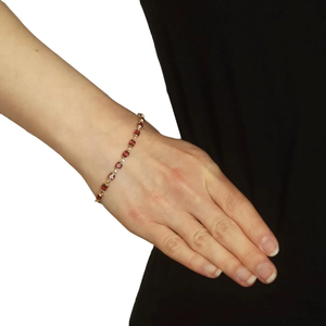 Sólido 18K chapado en oro amarillo pulsera de moda para mujer joyería cadena de lujo Moissanite pulsera de diamantes - Product Image 3