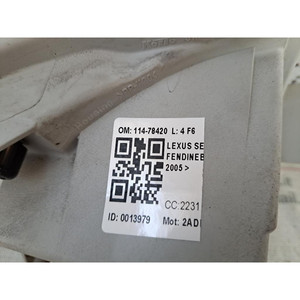 FEU ANTIBROUILLARD AVANT GAUCHE LEXUS Série IS (350) 114-78420 (05>13) - Product Image 6