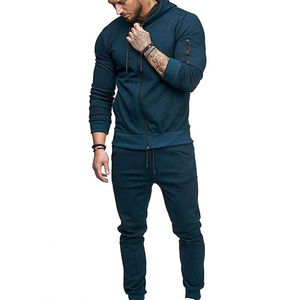 Venta al por mayor 100% algodón de peso pesado 465GSM Streetwear Boxy Fit Joggers hombres chándal Tech Fleece ropa deportiva chándales para hombres - Product Image 6
