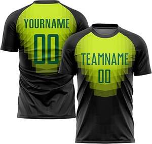 Dernière conception 100% polyester uniforme de football nouveau style uniforme professionnel pour enfants couleur unie de qualité supérieure à vendre - Product Image 2