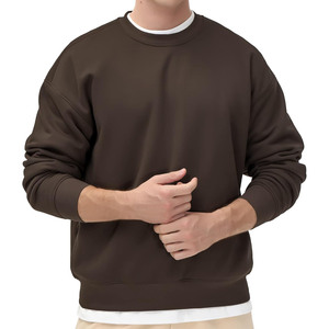 Sudaderas de Invierno con Cuello Redondo Estampadas Personalizadas de la Mejor Calidad para Hombre, Sudadera Básica Extra Grande de Forro Polar Ecológico a Bajo Precio - Product Image 1