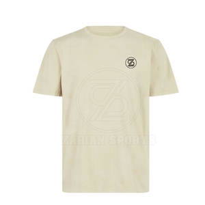 Camiseta básica sólida para hombre con sensación cómoda Camiseta lisa de algodón en stock nuevo Camiseta Lisa para hombre - Product Image 1