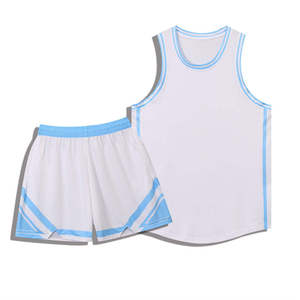 Maillot et short de basket-ball pour hommes, légers, respirants, à séchage rapide, durables, vêtements de sport pour l'entraînement et les performances d'équipe - Product Image 4