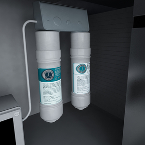 Filtro de resina de intercambio catiónico ligeramente ácido superventas de Corea controlador de dureza del agua doméstica con convertidor TDS - Product Image 2