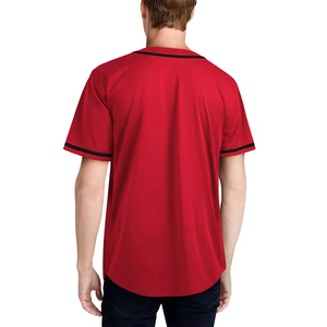 Uniformes de béisbol de sublimación personalizados de alta calidad Camisetas de béisbol de poliéster unisex con logotipo personalizado para adultos - Product Image 5