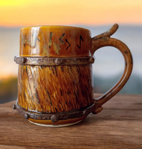 Handmade Viking Beer <b>Mug</b> Viking Drinking <b>Mugs</b>, Anniversary Gift, Husband Gifts, Couples Gift, Christmas Gifts - Product Image 2