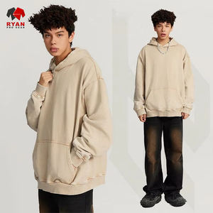 เสื้อฮู้ดแบบสวมหัวสำหรับผู้ชายเสื้อฮู้ดแบบสวมหัวออกแบบโลโก้ได้ตามต้องการระบายอากาศได้ดีสำหรับฤดูหนาว - Product Image 3