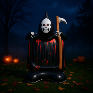 Fantasma Inflable Reaper 69X115cm Decoración de Jardín para Halloween - Product Image 3