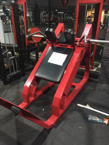 Thép thương mại Thiết bị tập thể dục sức mạnh đào tạo có thể điều chỉnh tuyến tính nghiêng 45 độ chân máy ép - Product Image 5