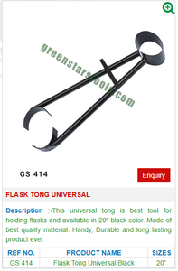 GREEN STARS SA PVT LTD Pinzas Universales GS 414 de Acero para Joyería, Herramientas para Fundición, Soldadura y Acabado - Product Image 2