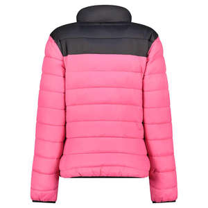 Chaqueta Corta Acolchada de Lona Tejida para Mujer, con Cierre, para Invierno, Ecológica y Transpirable - Product Image 2