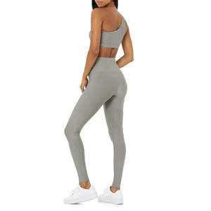 High Custom XL Women's Gym Fitness <b>Leggings</b> High Waisted Slim Soft Spandex/<b>Nylon</b> Seamless Knitted Yoga Pants Casual Sports - Product Image 1