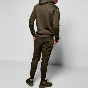 2024 hommes élégant lavage à l'acide fermeture éclair en détresse survêtements haute qualité à capuche Jogging porter Collection d'hiver - Product Image 2