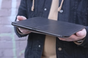 Étui pour ordinateur portable en cuir véritable fait à la main étui de protection personnalisé de haute qualité en cuir de grain supérieur pour tablette - Product Image 5
