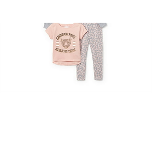 Set 3 Pezzi con Stampa Leopardata per Bambine, Varie Taglie 2T-4T, Variante di Colore, Abbigliamento Limited Too - Product Image 6