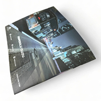 Brochures en carton fantaisie personnalisées en gros, papier kraft, impression offset couleur, plastification brillante, taille et couleur personnalisées