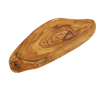 Planche à découper ronde en bois 35 cm 2 cm d'épaisseur Écologique Personnalisée Rustique InterCraft SCB335