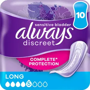 Toallas Always Discreet Soft Protection - Toallas para Mujeres con Piel Sensible Always - Product Image 5