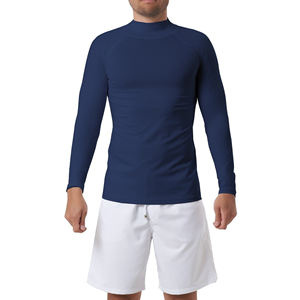 New Design Custom Made Compression Shirt With <b>Shorts</b> MMA Rash Guard sets Custom Sublimated Printed Rash Guard Set For Men - Product Image 2