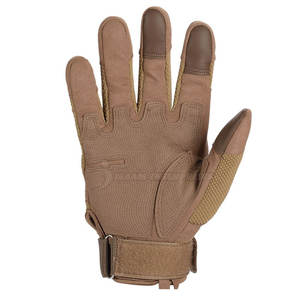 Gants tactiques respirants durables pour hommes avec écran tactile pour une utilisation en extérieur en cuir - Product Image 2