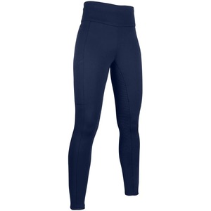Ladies Hot Selling High Waist Horse Riding Equestrian <b>smart</b> design leggings With Silicone Sticky Seat with Mobile Pocket - Product Image 2