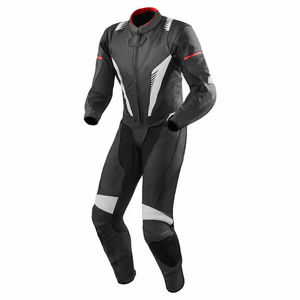 Combinaison en cuir de moto de haute qualité, coupe-vent, grande taille, nouvelle conception personnalisée, ensembles uniformes, vêtements de course automobile, prix de gros - Product Image 6