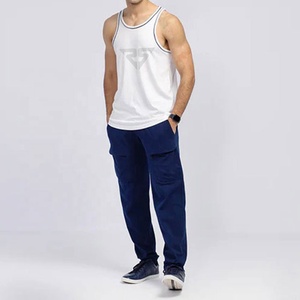 เสื้อกล้ามออกกำลังกายแขนกุดสำหรับผู้ชายเสื้อกล้ามเล่นกีฬาสำหรับใส่ไปยิมฟิตเนสฤดูร้อนออกแบบโลโก้ได้ตามต้องการ - Product Image 2