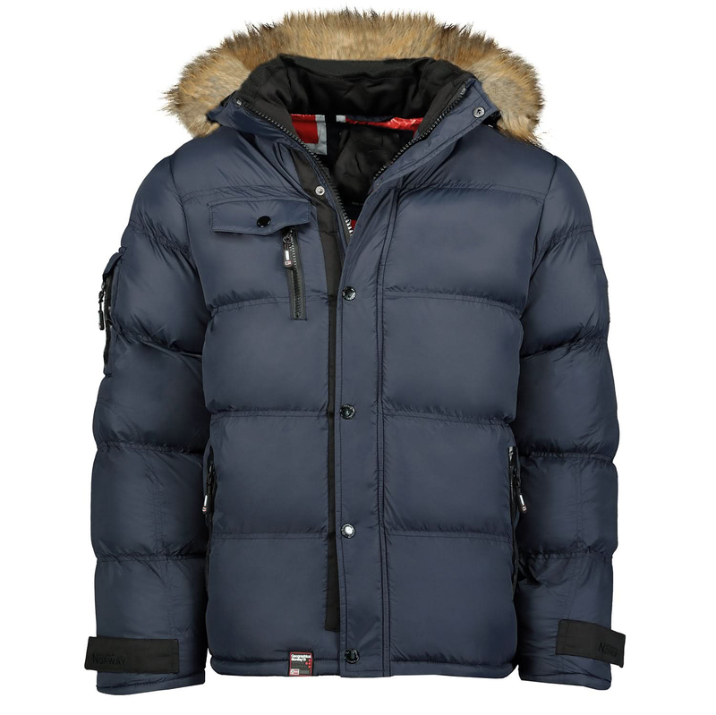 Men Long Plus Size Hooded Nylon