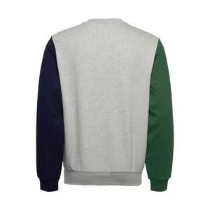 Vente en gros Sweatshirts personnalisés Vêtements pour hommes Basiques Pull court vierge Confortable Long Block Color Winter Man Sweatshirt - Product Image 5