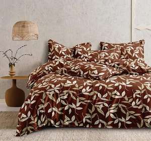 Sábanas de tela Oxford de tacto suave y respetuosas con el medio ambiente, ropa de cama de calidad global con estampado de algodón polivinílico transpirable, compatible con OEM DE LA India - Product Image 5