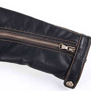 Chaqueta de Cuero para Hombre, Corte Clásico, Fabricante OEM, Pakistan Outfitize International - Product Image 6