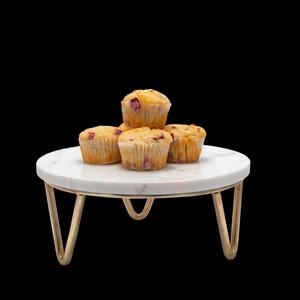 Base para Pastel de Mármol Blanco para el Hogar, Cocina, Servir Postres Diarios, Comidas Familiares y Recepciones Informales, Venta al por Mayor desde India - Product Image 3