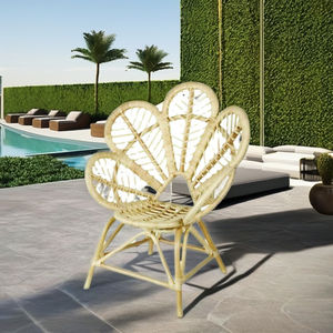 Ferme minimaliste Villa Park Salle à manger Meubles de salon Beaux ensembles de jardin de chaise en rotin durables pour l'intérieur/l'extérieur - Product Image 2