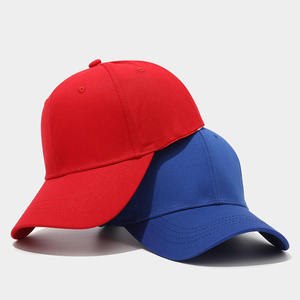 Gorra de béisbol unisex transpirable de 2 piezas, ajustable, de color sólido, para correr al aire libre - Product Image 1