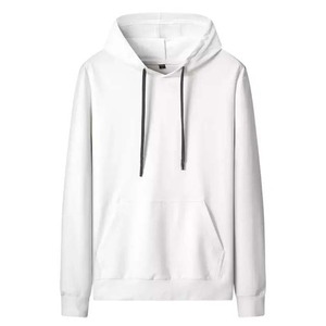 Sudaderas con capucha de alta calidad, Jersey de algodón 100% transpirable, venta al por mayor de invierno, sudaderas básicas con estampado de Color sólido bordado para hombre - Product Image 5