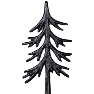 Decoración Moderna para Árbol de Navidad, Adornos Metálicos para Árbol de Navidad, Adornos de Madera y Metal para Árbol de Navidad, 2 Piezas - Product Image 4