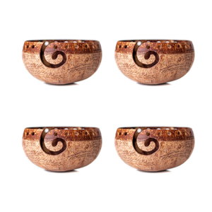 ชามไหมพรมมะพร้าวทำมือสำหรับถักโครเชต์ - Product Image 1