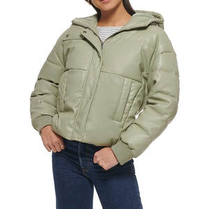 Chaqueta Acolchada Ligera y Cálida para Mujer, Abrigo de Invierno Transpirable con Cintura Ajustable con Cordón para Actividades al Aire Libre, Informal, de Algodón - Product Image 5