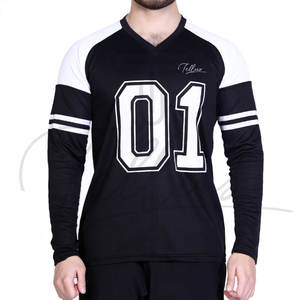 Conjunto de Camiseta de Fútbol Estampada para Todas las Temporadas, Uniforme Personalizado para Clubes Deportivos, 100% Poliéster, Antibacteriano y Elástico - Product Image 1