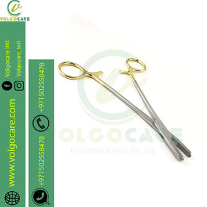 Pince à torsion en fil TC de haute qualité 8 pouces porte-aiguille Instrument chirurgical poignée en or dans un style unique - Product Image 5