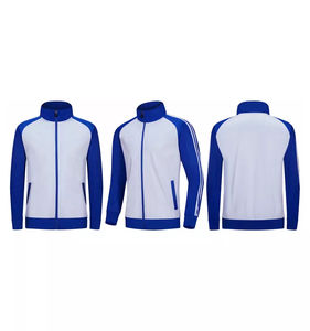 Chándal de entrenamiento de fútbol de último diseño retro, 100% poliéster, logotipo frontal, conjuntos de equipo de fútbol de alta calidad de secado rápido para hombres - Product Image 2