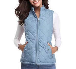 Chaqueta de burbujas sin mangas 2022 de alta calidad, chaleco acolchado ligero personalizado para hombres - Product Image 2