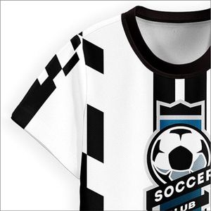 เสื้อฟุตบอลแบบสั่งทำพิเศษ ปี 2025 ระบายอากาศได้ดี แห้งเร็ว แขนสั้น ชุดกีฬาฟุตบอล ยูนิเซ็กซ์ สั่งทำได้ - Product Image 2