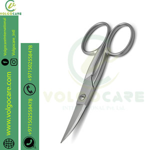 Ciseaux à ongles extra fins, manucure à cuticules en acier inoxydable polyvalente, pédicure de beauté, toilettage pour femmes - Product Image 1