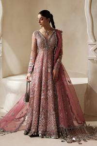 Lehenga Choli Anarkali de Lujo con Bordado Intenso para Mujer, Estilo Nupcial, para Recepción de Bodas, Atuendo Formal, Sin Arrugas - Product Image 4