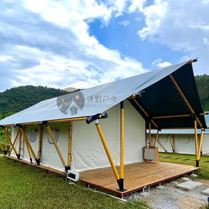 Tienda <span class=keywords><strong>de</strong></span> campaña impermeable al aire libre, tienda <span class=keywords><strong>de</strong></span> campaña <span class=keywords><strong>de</strong></span> lujo, cabaña <span class=keywords><strong>de</strong></span> poste <span class=keywords><strong>de</strong></span> madera <span class=keywords><strong>para</strong></span> acampar, cabaña, glamping, tienda <span class=keywords><strong>de</strong></span> safari <span class=keywords><strong>de</strong></span> <span class=keywords><strong>PVC</strong></span> PEVA - Product Image 3