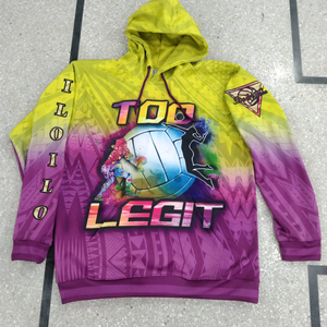 Sudaderas con capucha sublimadas para hombre de nuevo diseño, suéter hecho de poliéster, sudaderas con capucha cálidas de invierno con diseño y tamaño personalizados - Product Image 4