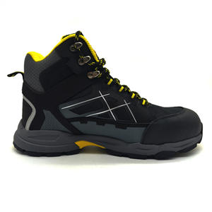 Mens עבודה חיצונית מגפי בטיחות נעלי עבודה בלתי ניתנת להריסה תעשייתי בנייה נעליים - Product Image 5